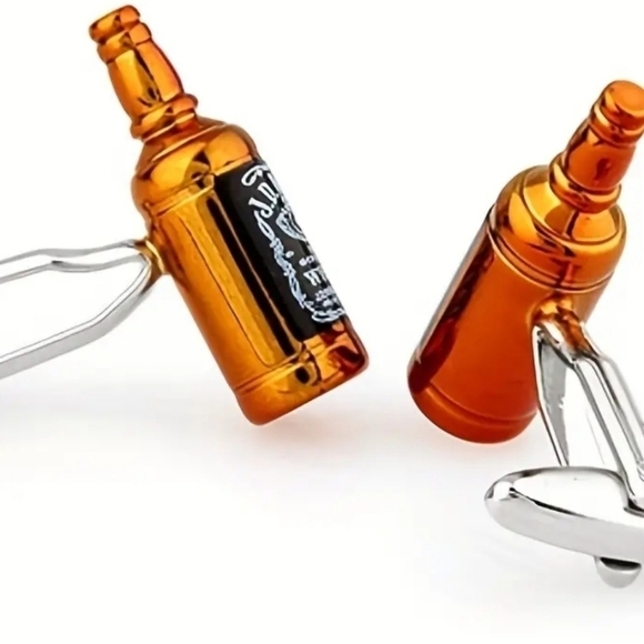 JACK Daniels Tennessee Whiskey Cufflinks - Picture 3 of 5